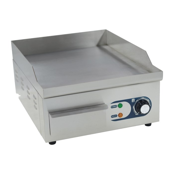 steel top griddle