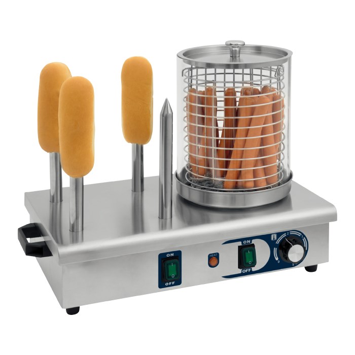 Ohřívač na HOT-DOG se 4 trny