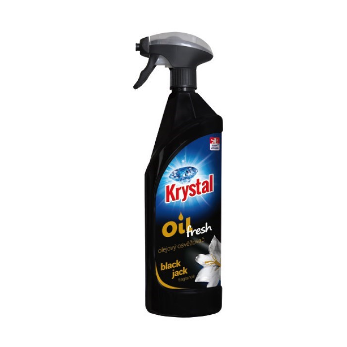 KRYSTAL olejový osvěžovač black s rozprašovačem 0,75 l