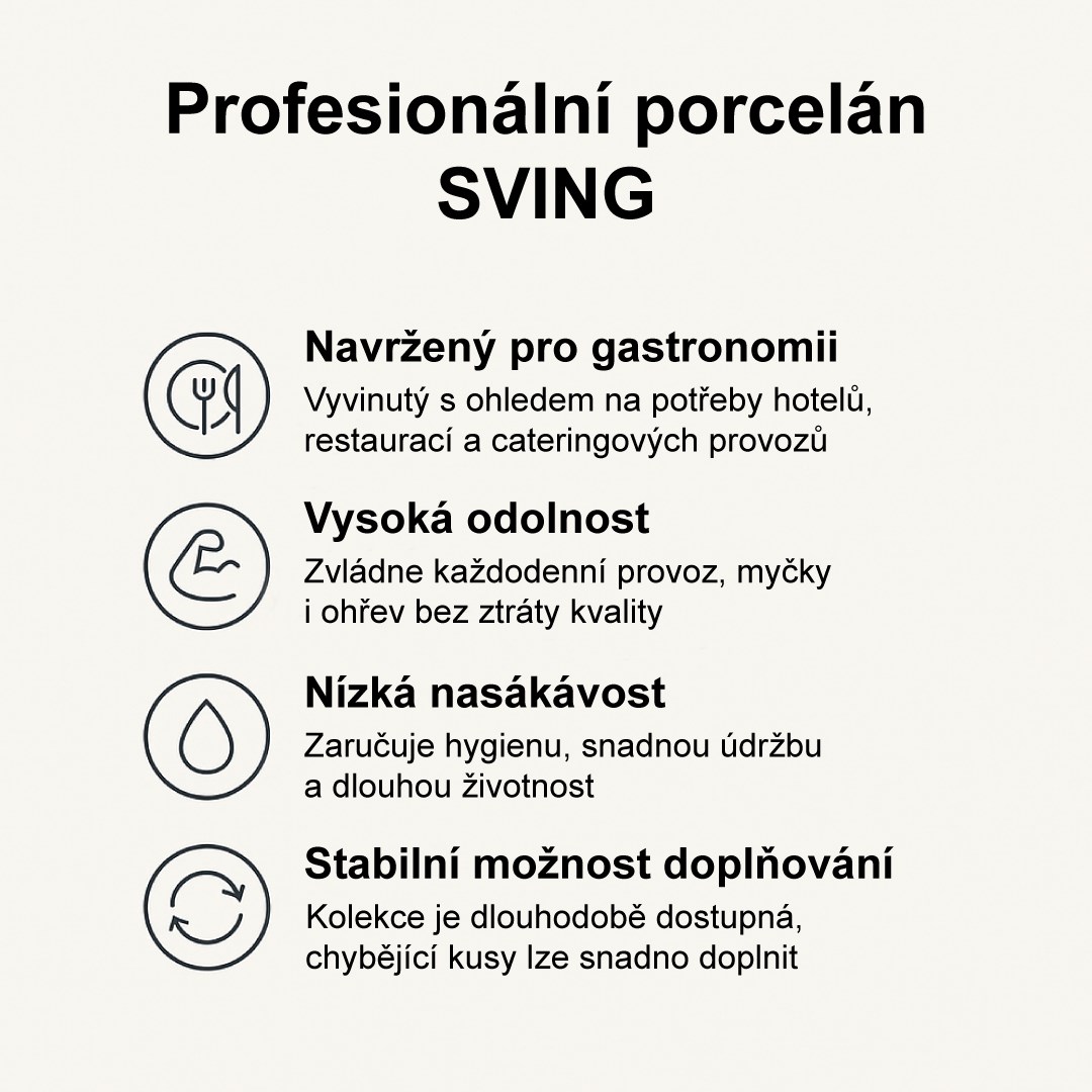 Hluboký talíř SIMPLE 21 cm coup