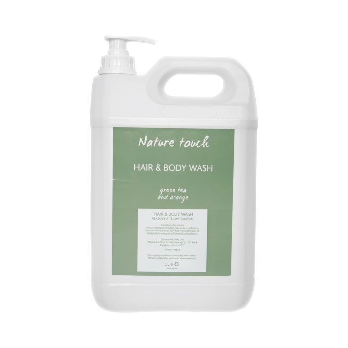 Tělový a vlasový šampon 5 l s pumpičkou Nature Touch