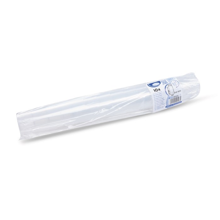 
Vratný plastový kelímek,
objem 300 ml,
cejch na 2 a 4 cl,
balení 10 ks,
materiál polypropylen.
