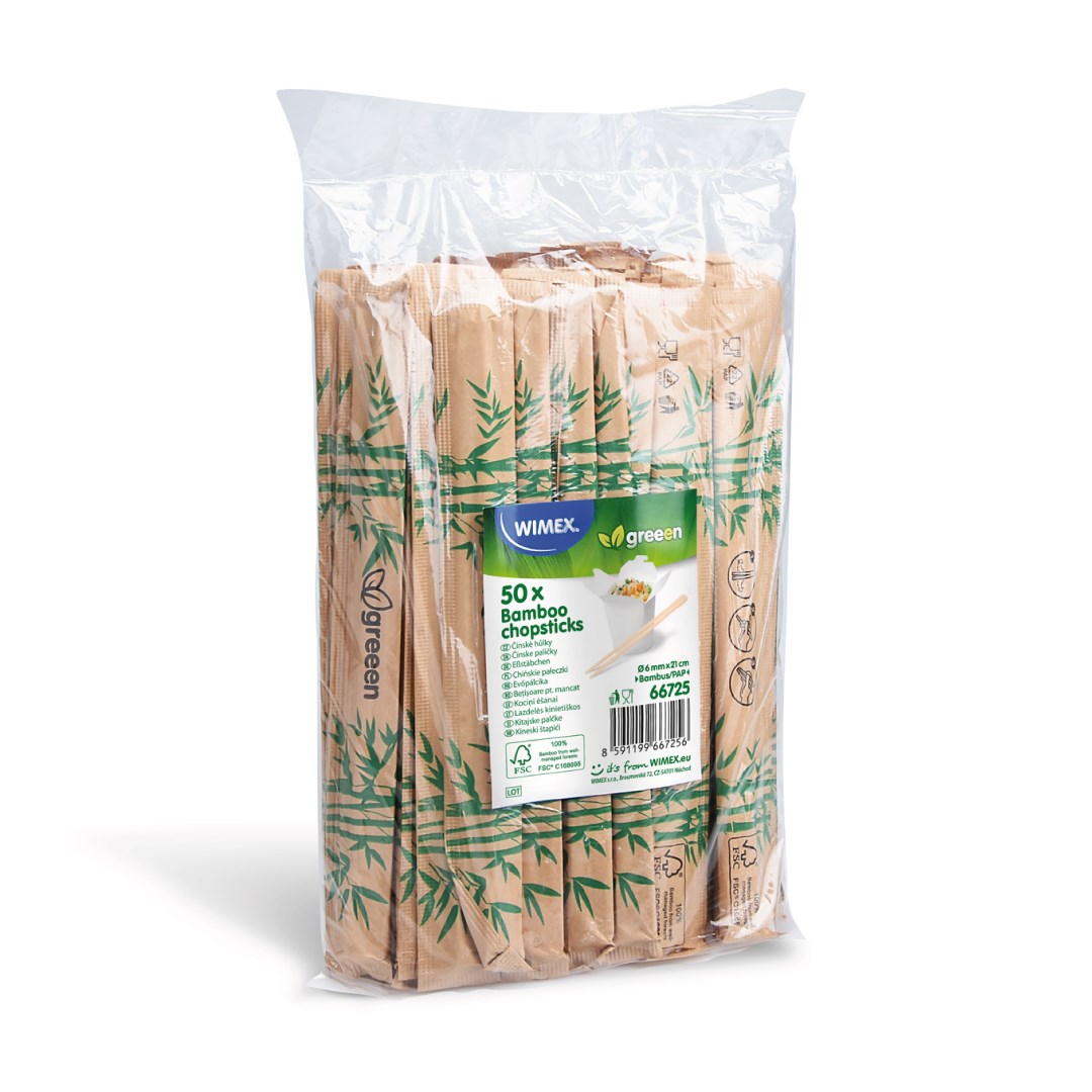 Chopsticks 21 cm (paper-wrappe