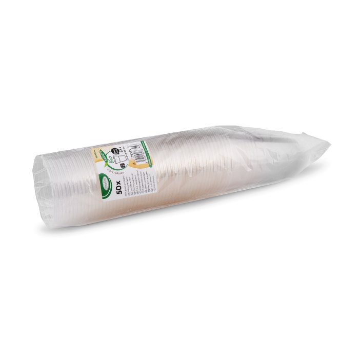 Kelímek BIO, průhledný (PLA) 0,5 l  / 50 ks