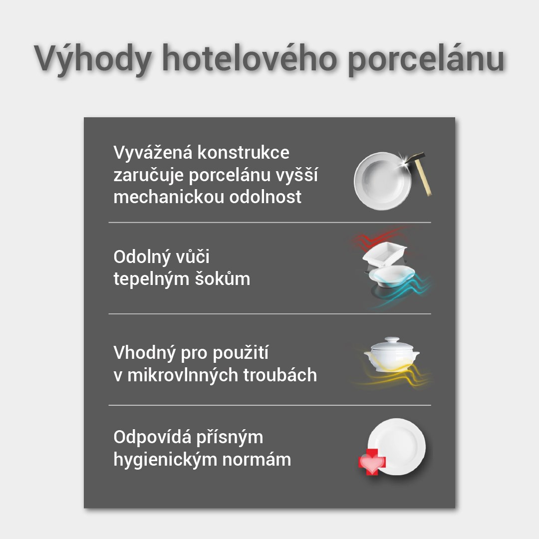 Mělký talíř PRAHA, 21 cm