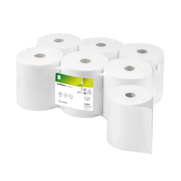 Satino 2ply. white 150m