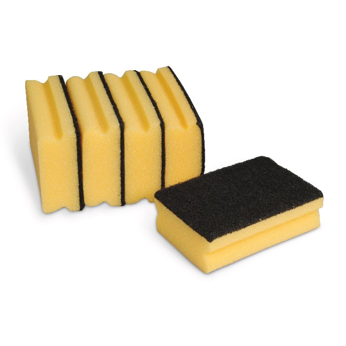 Shaped sponge 5 pcs large
