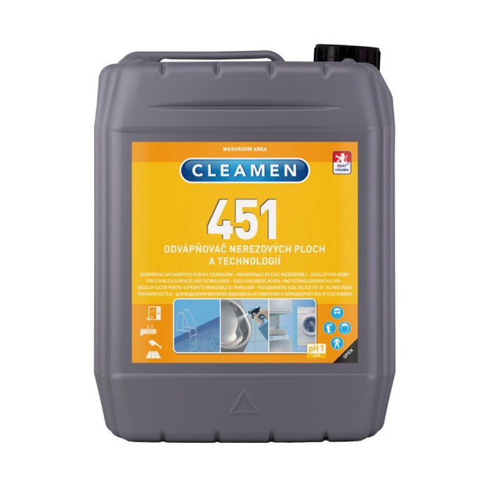 Cleamen 451 gelový odvápňovač nerez ploch 6kg