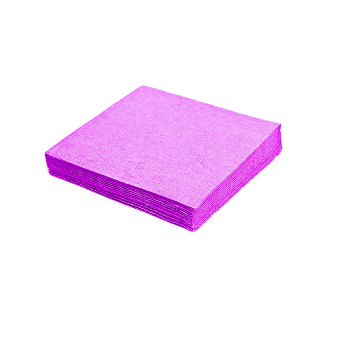 3-ply napkins, 40 x 40 cm light purple [250 pcs]