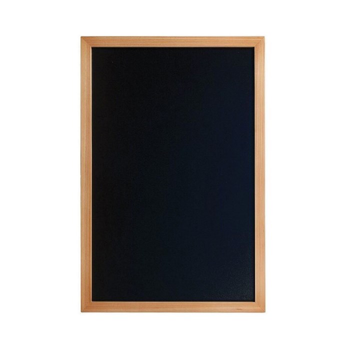 tabule popisovací nástěnná WOODY 40x60cm barva dub s popisovačem
