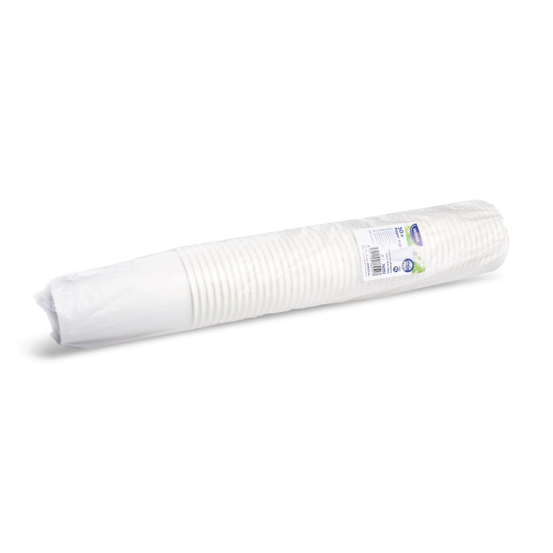 kelímek papírový bílý 510ml XL / 50ks (pr. 90mm)