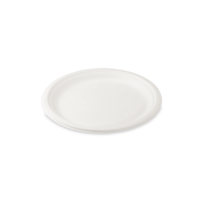 talíř kulatý BIO cukrová třtina O 26 cm 50 ks