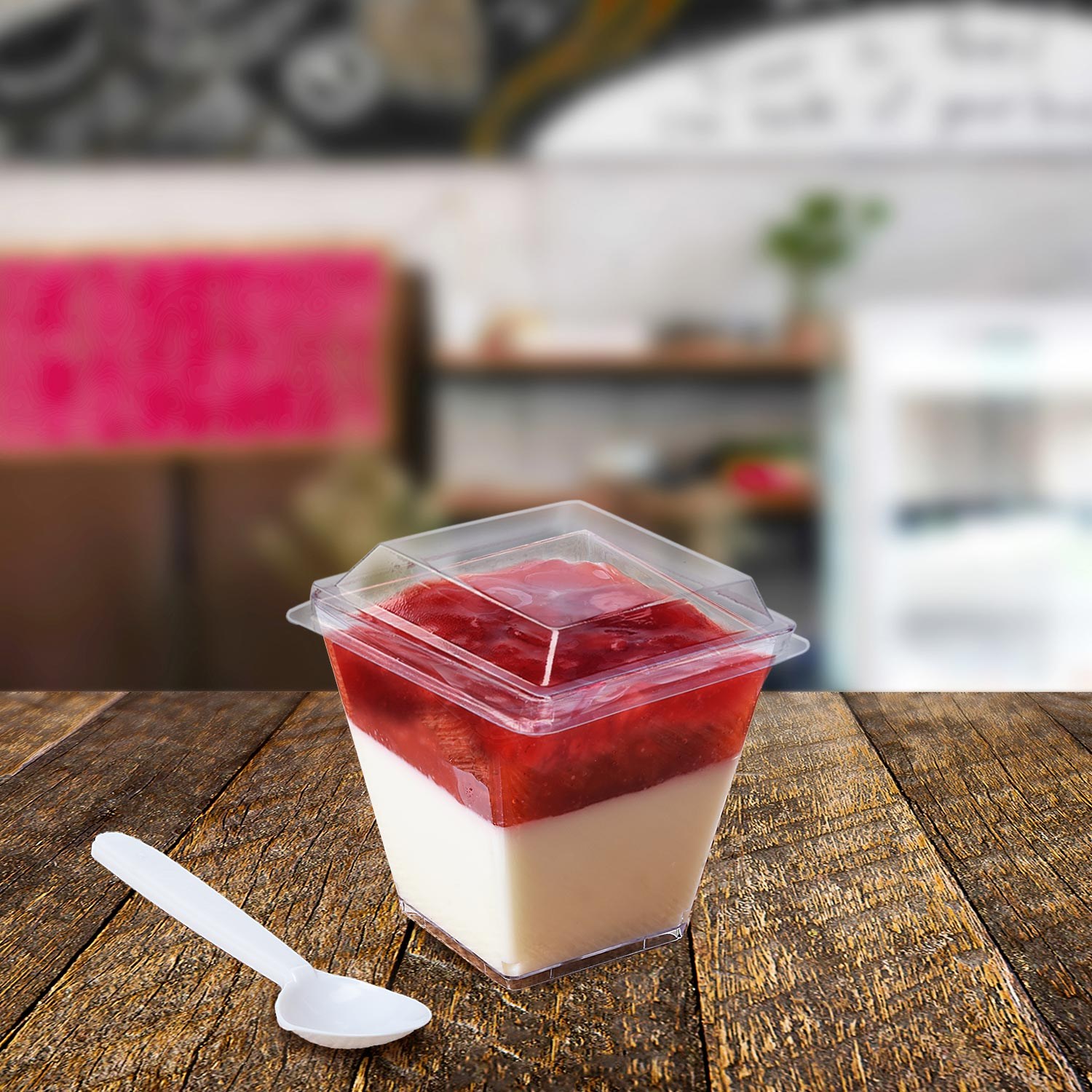 víčko pro Fingerfood kelímek 66331 (PET) 20ks