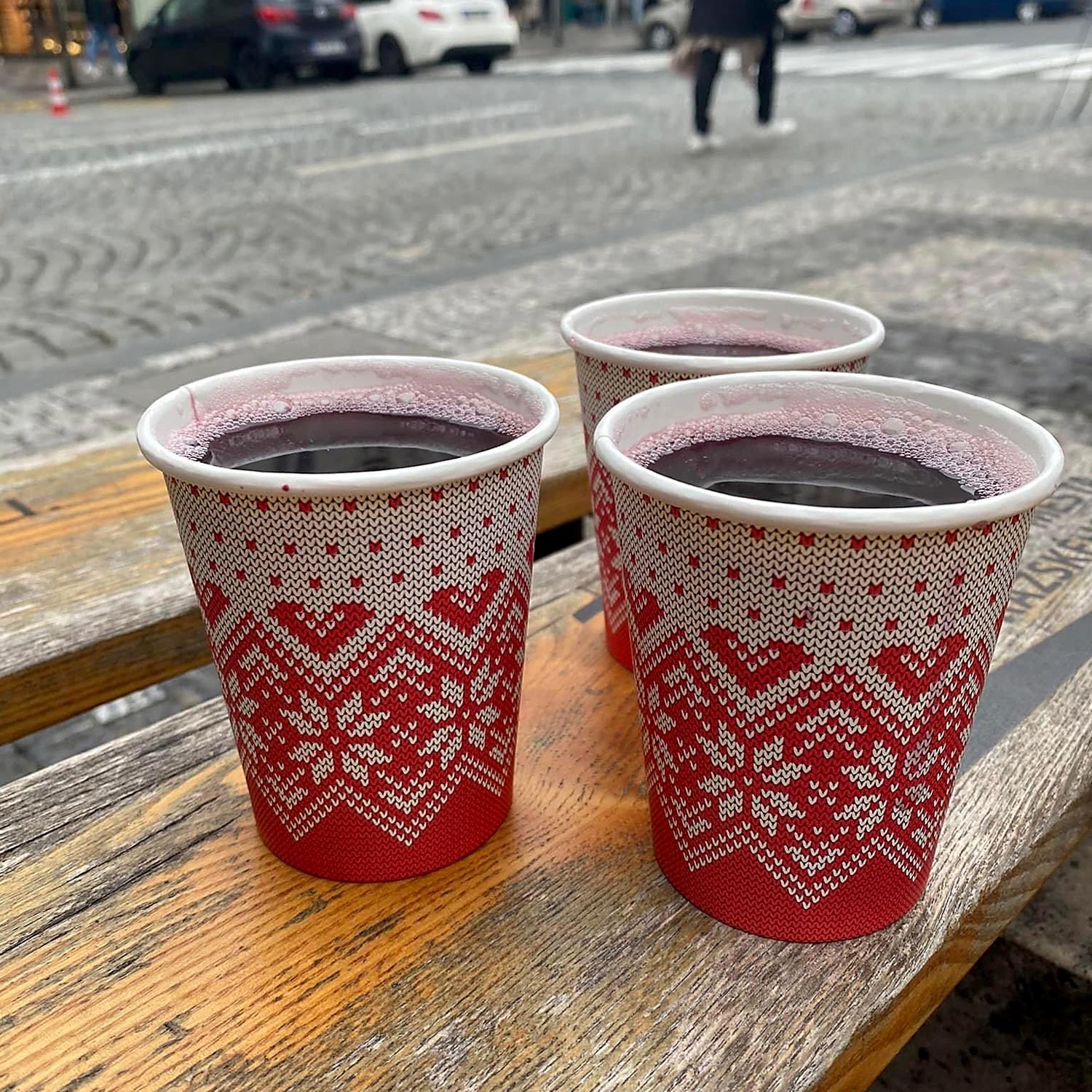 paper cup Winter season 280ml M / 50pcs (dia. 80mm)