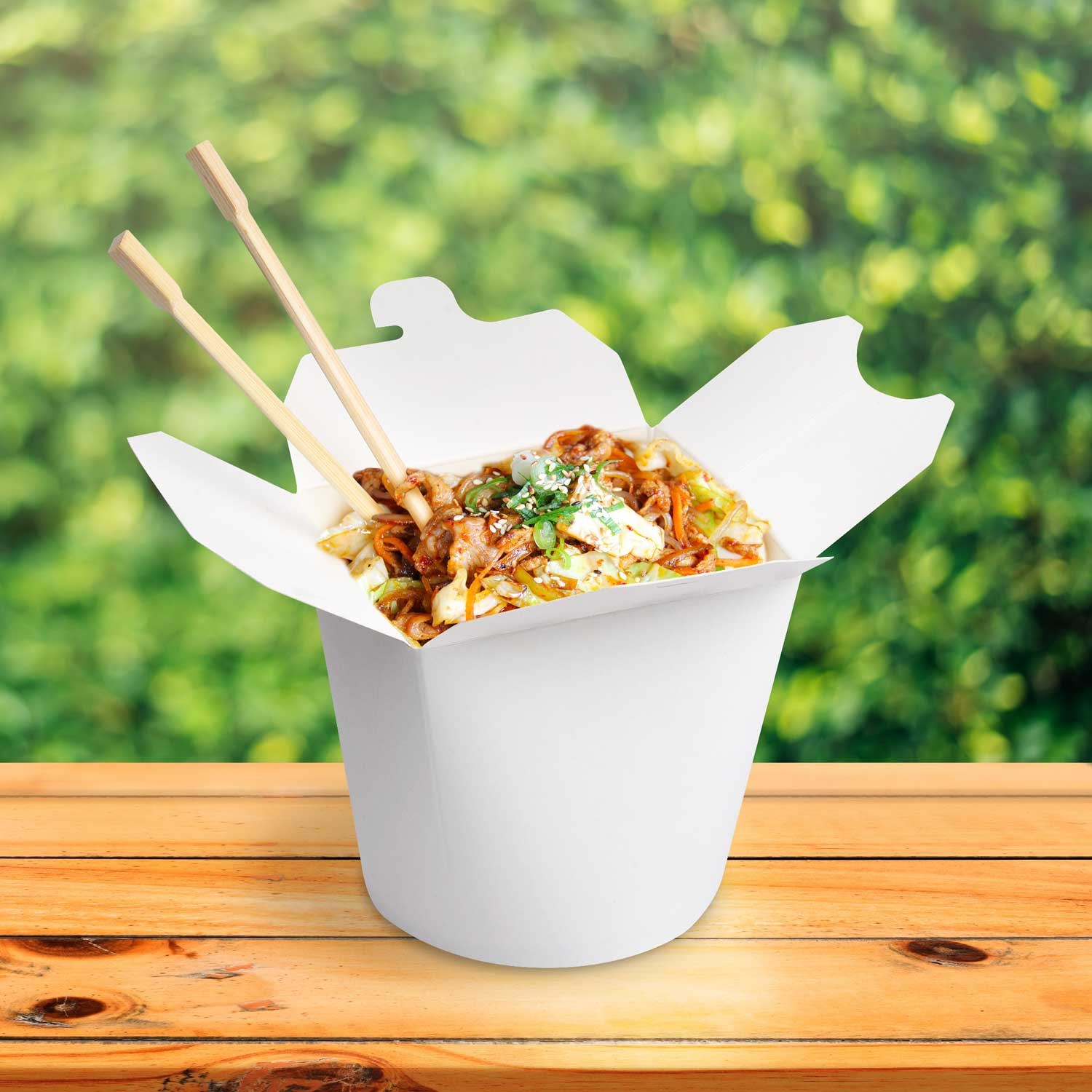 Food box bílý 750 ml 50 ks