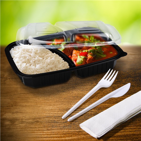 víčko vypouklé průhledné pro menu mísu č.78222 (PP), 50ks