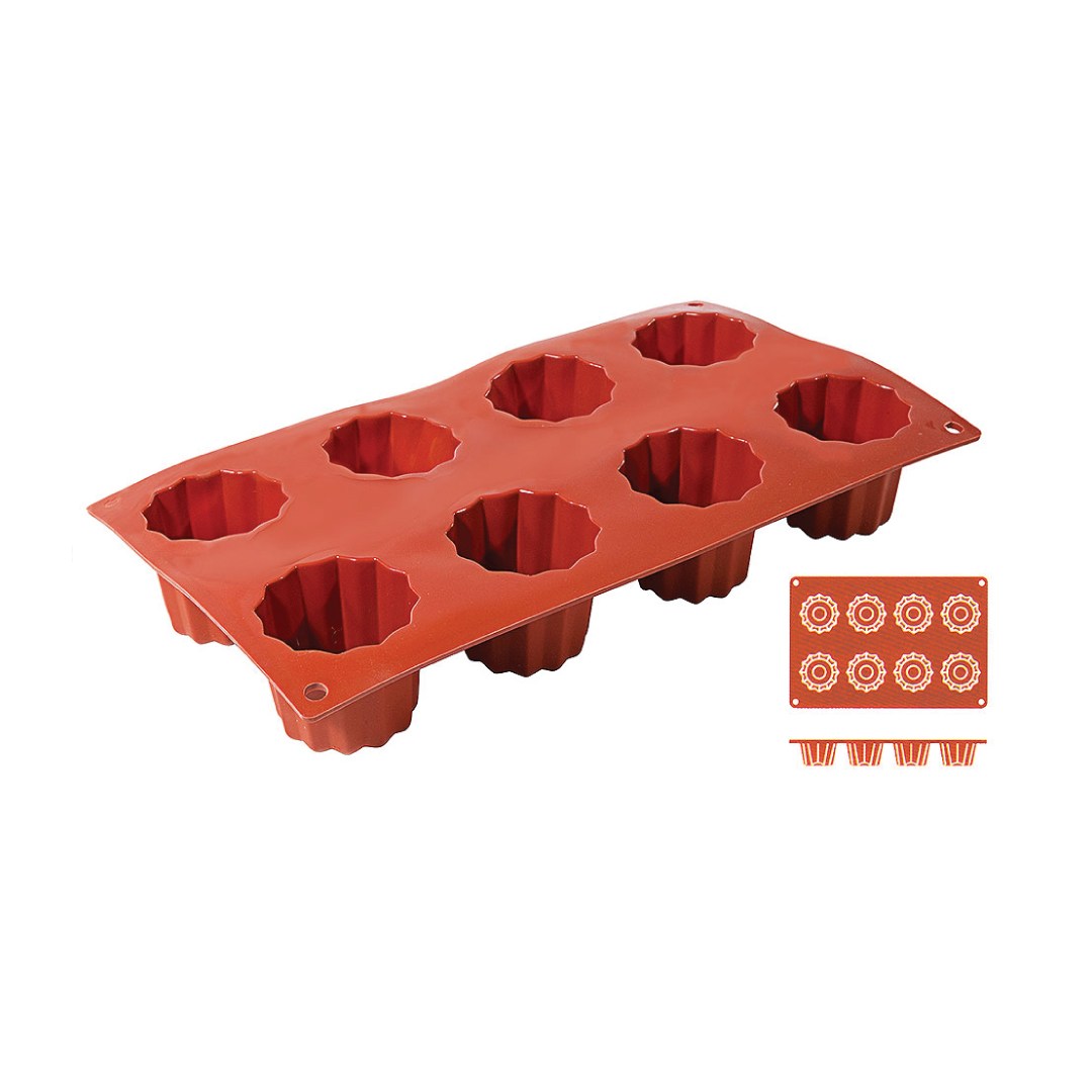 forma pečící 5x5,5 cm silikon