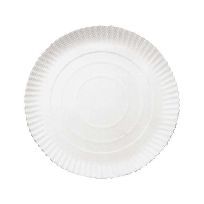 Papírový talíř mělký 23 cm,100 ks.