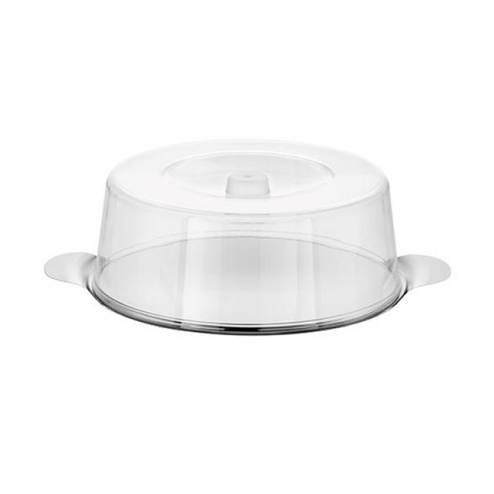 cake tray 30 cm with 2 lids