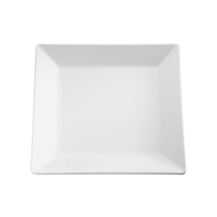 PURE melamine tray 37 x 37 cm, height 3 cm, white