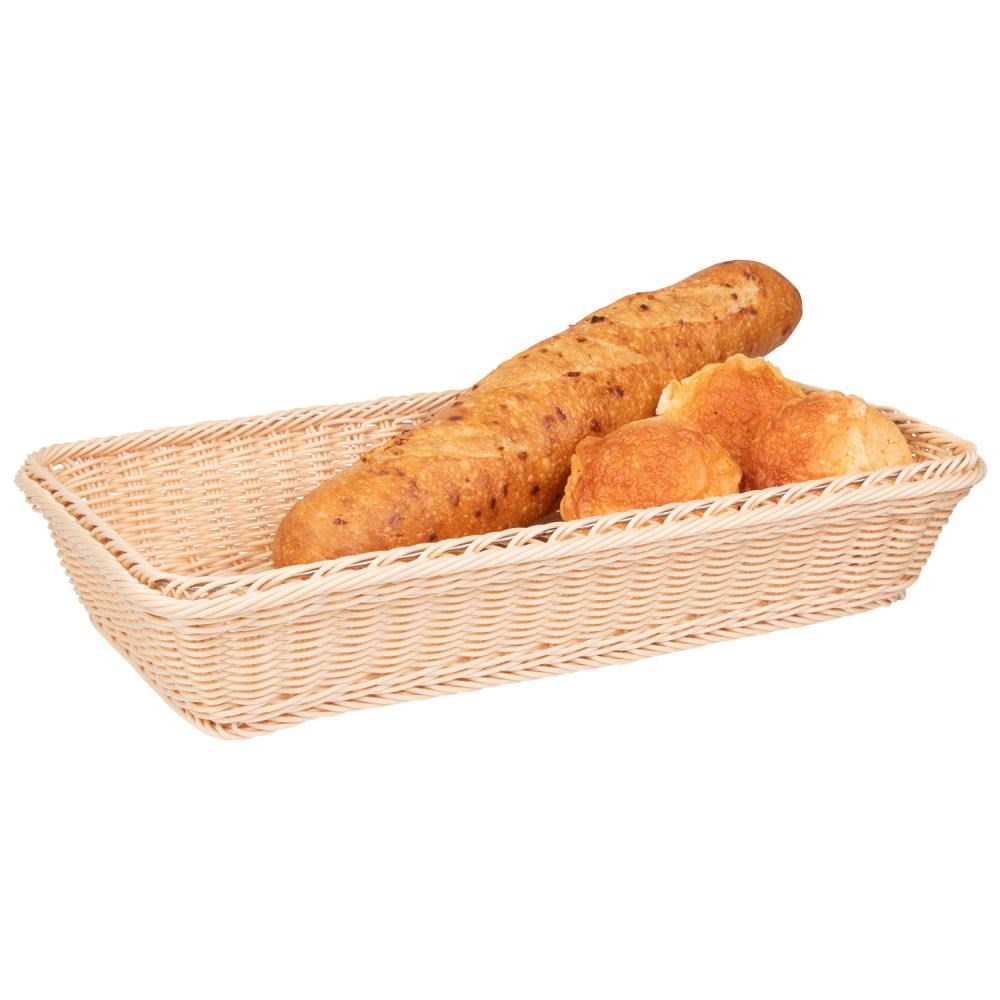 Poly-Rattan Basket GN 1/1,ca. 53 x 32,5 cm, height 10 cm