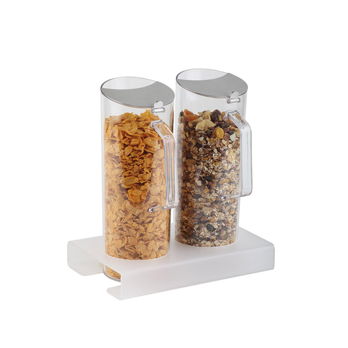 cereal counter, 3 pcs, lower 4cm 3pcs, stand + 2 jugs