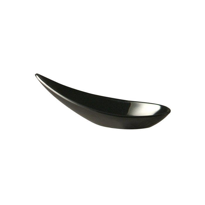 lžička na jednohubky Ming Hing 11 x 4.5cm melamin černá