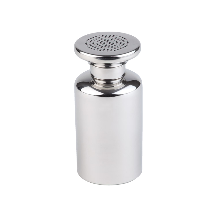 Salt cellar with screw cap,,ca. O 8 cm, height 18 cm,