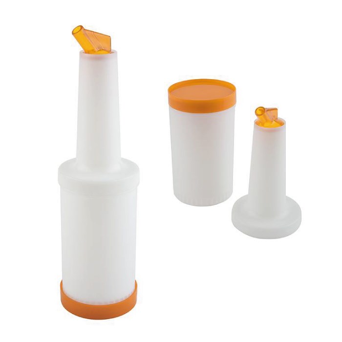 Dosing and storage bottle 0.85 l, set