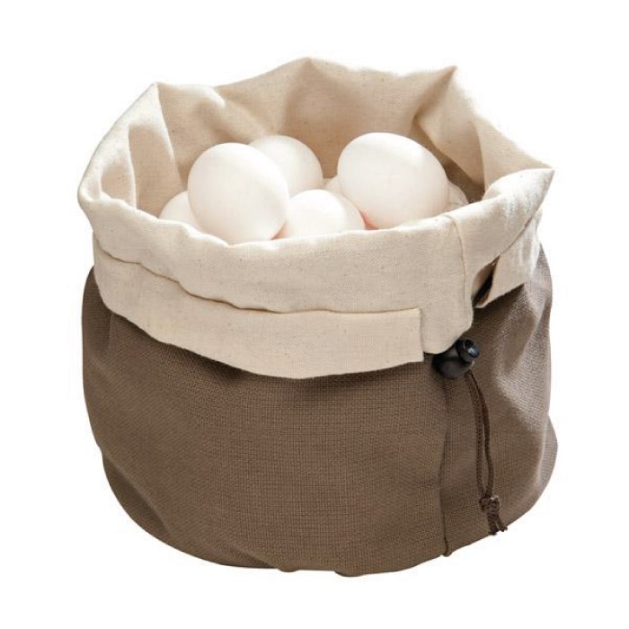 canvas bag, 2 pcs.,O 20 cm H: 23,5 cm