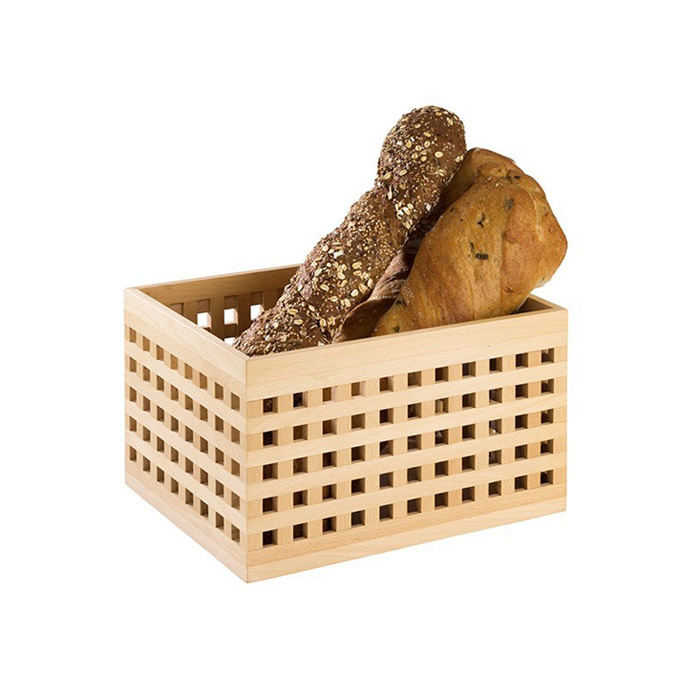 box na pečivo Brotstation 34x26x20cm dřevěný